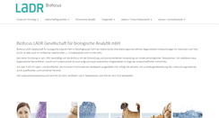 Desktop Screenshot of biofocus.de